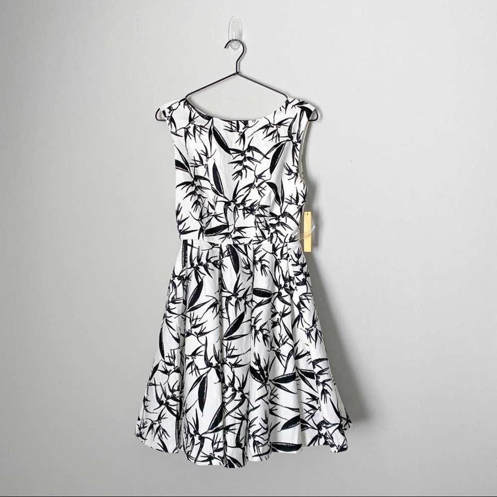 Alice + Olivia Botanical Ink Dress